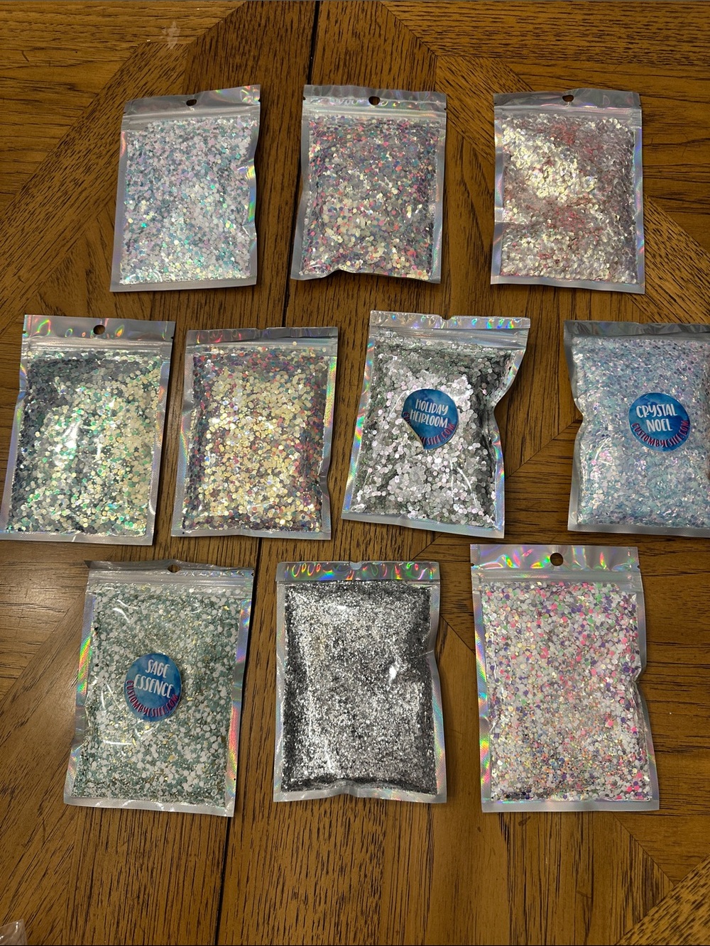 Holographic Chunky Glitter Mixes - Multi Color Packs